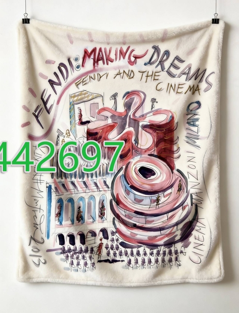 Fendi Throw Blankets